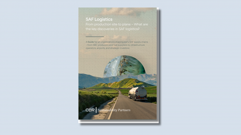 SAF Logistics - From Production Site to Plane - CBR Sustainability Partners